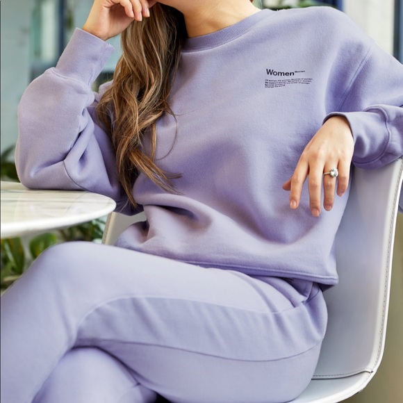 Aritzia Pants - Aritzia Power of Women Sweat Set